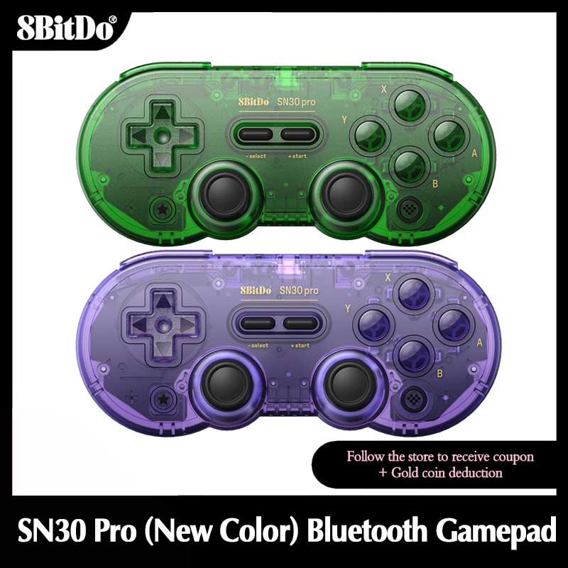 Pc Gaming Victus - 8Bitdo SN30 Pro Bluetooth Gamepad Kontroler