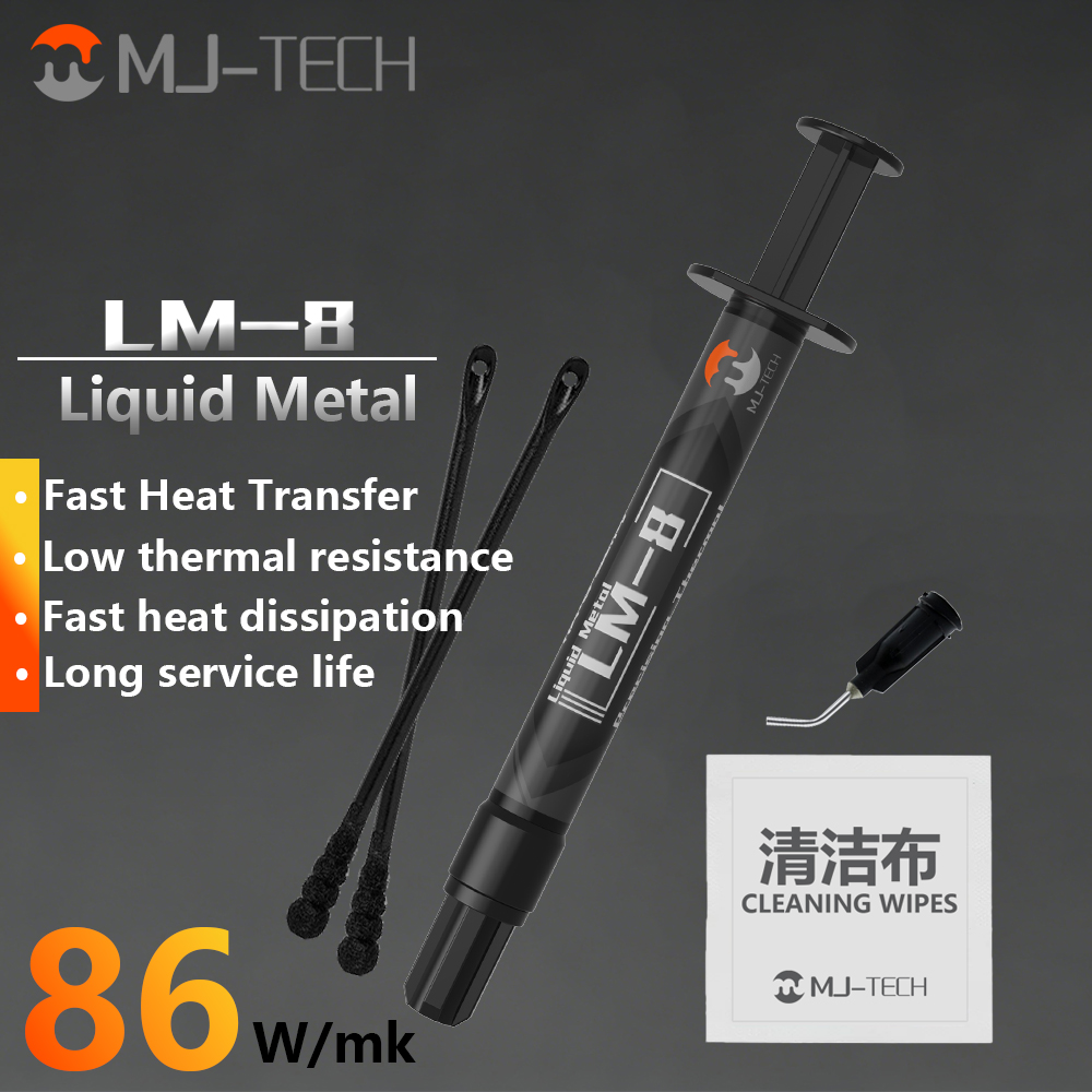 Thermal Paste - Pasta termoprzewodząca MJ-TECH LM-8 Liquid Metal