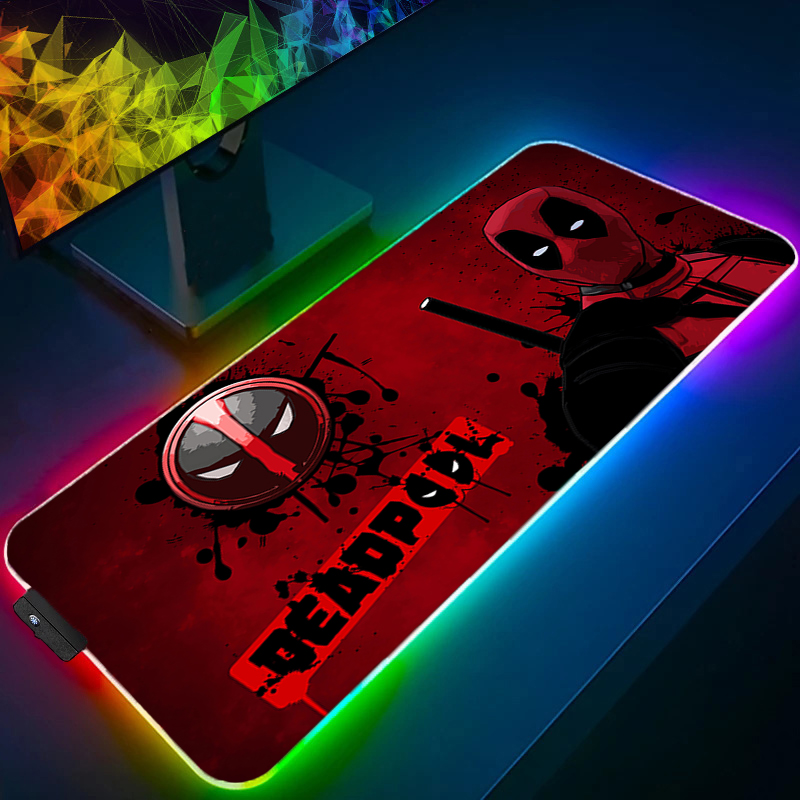 Pc Gaming Keyboard - Podkładka pod mysz LED Gaming z