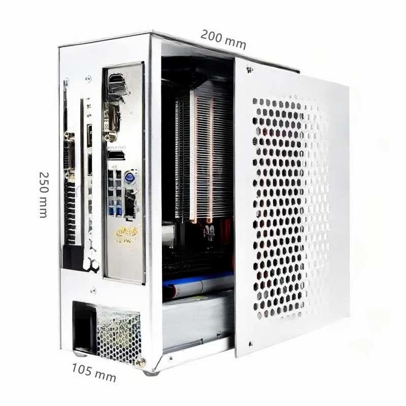 Pc Gaming Rtx 3060 - S3 ITX aluminiowa 5-litrowa mała obudowa