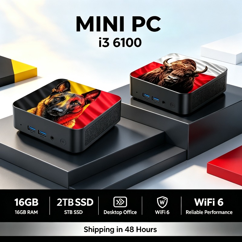 Pc Gaming I3 - Gamingowy mini komputer stacjonarny Intel Core