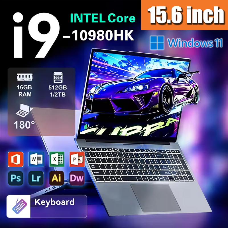 Pc Gaming Keyboards - Przenośny laptop Firm 15.6