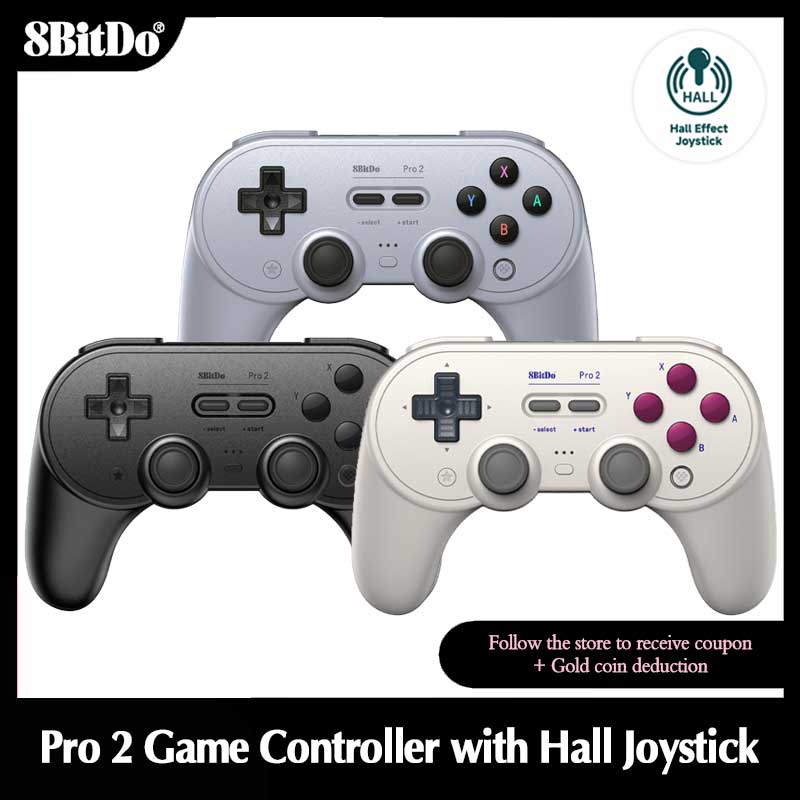 Pc Gaming Victus - 8bitdo Pro2 kontroler gier z Bluetooth