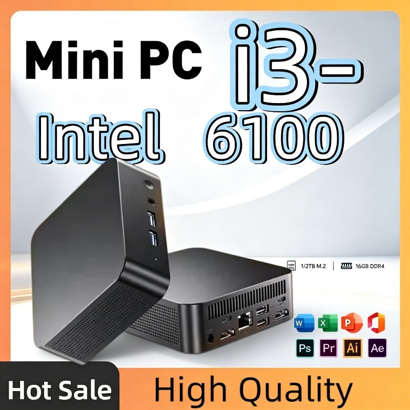 Pc Gaming I3 - Nowy Intel Core i3 6100 MINI