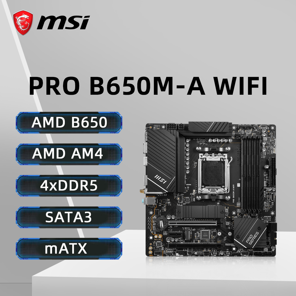 Pc Gaming Msi - Płyta główna MSI PRO B650M-A WIFI