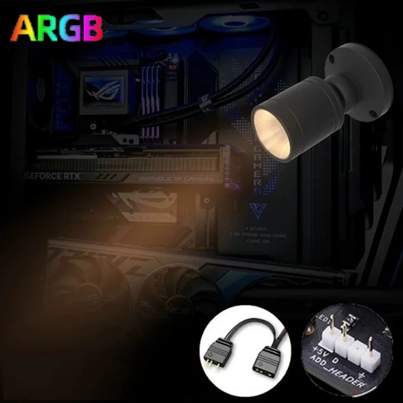 QITU 1W 3W ARGB 5V 3Pin Header – Pc Gaming Compact recenzja i cena