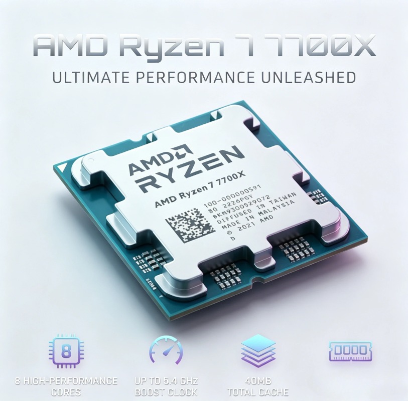 Procesor AMD Ryzen 7 7700X, R7 – Amd Cpu Ryzen 7 recenzja i cena
