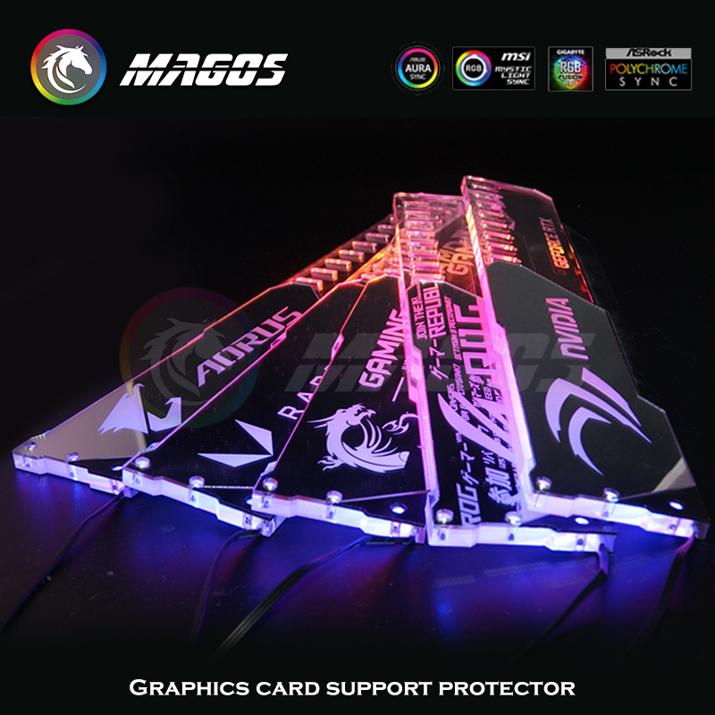 Uchwyt GPU ARGB Silver Mirror  – Pc Gaming Msi recenzja i cena