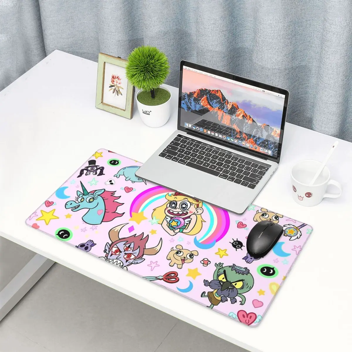 Duża podkładka pod mysz Star V – Pc Gaming Vs Laptop Gaming recenzja i cena