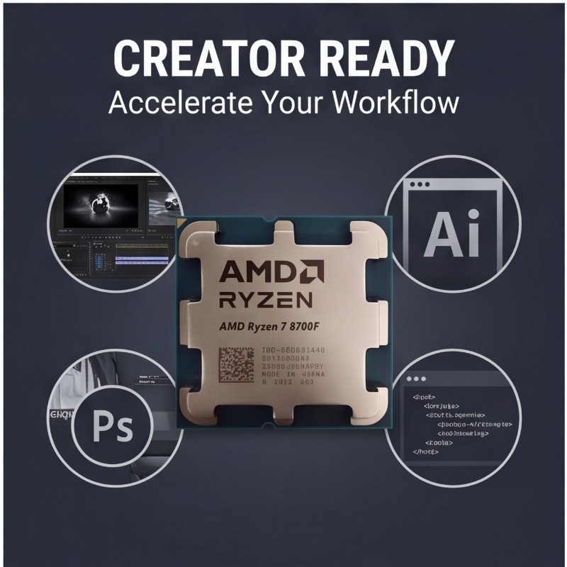 Procesor AMD Ryzen 7 8700F do  – Amd Cpu Ryzen 7 recenzja i cena