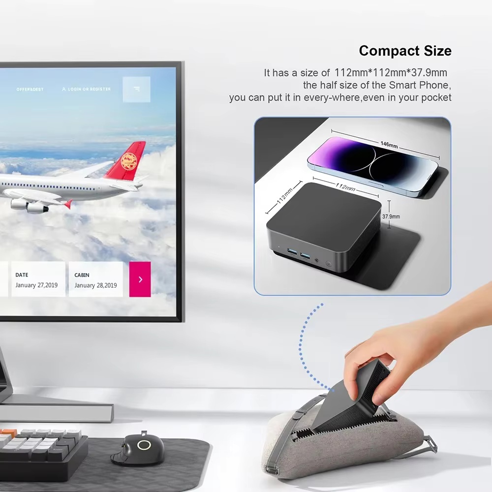 2026 Intel N150 Mini PC Przeno – Pc Gaming Compact recenzja i cena