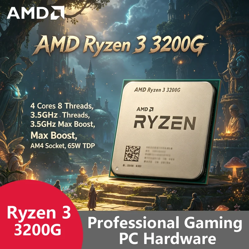Procesor AMD Ryzen 3 3200G AM4 – Pc Gaming Cost recenzja i cena