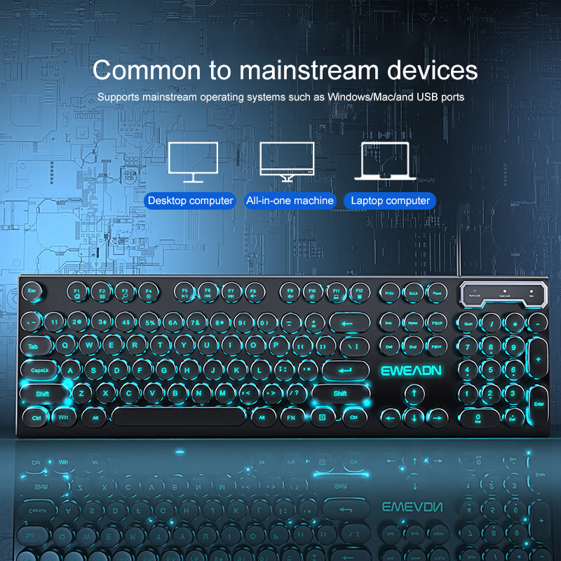 Klawiatura do gier EWEADN typu – Pc Gaming Keyboards recenzja i cena
