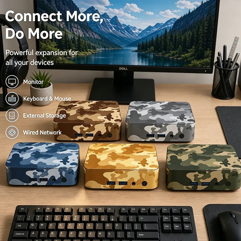 Kompaktowy Mini PC Intel N150  – Pc Gaming Compact recenzja i cena