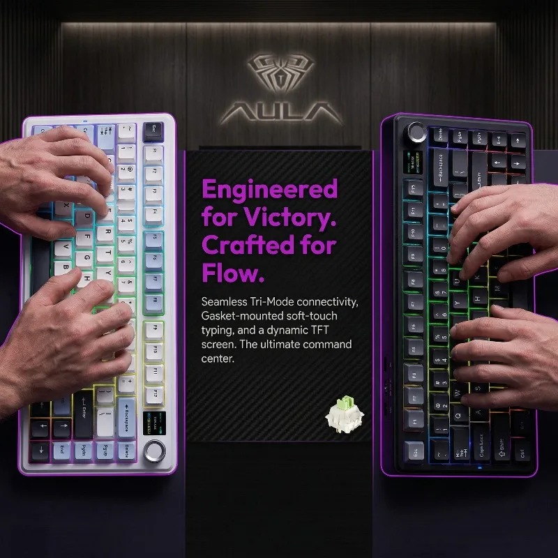Klawiatura mechaniczna AULA F7 – Pc Gaming Keyboards recenzja i cena