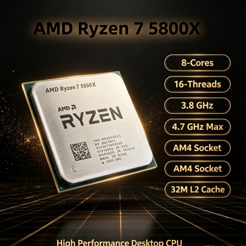 AMD Ryzen 7 5800X R7 5800X AM4 – Amd Cpu Ryzen 7 recenzja i cena