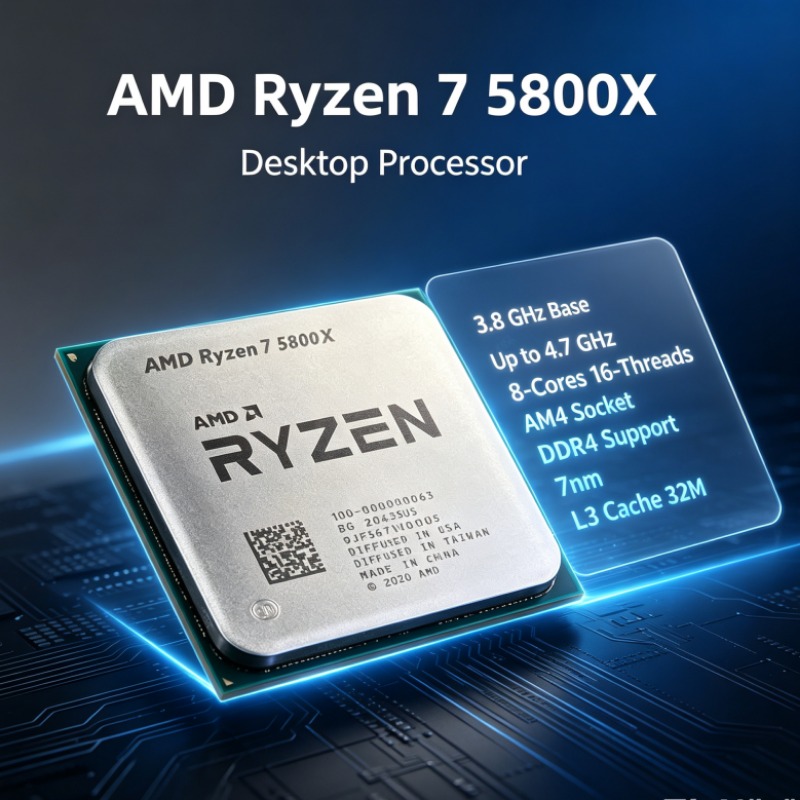 AMD Ryzen 7 5800X R7 5800X AM4 – Amd Cpu Ryzen 7 recenzja i cena