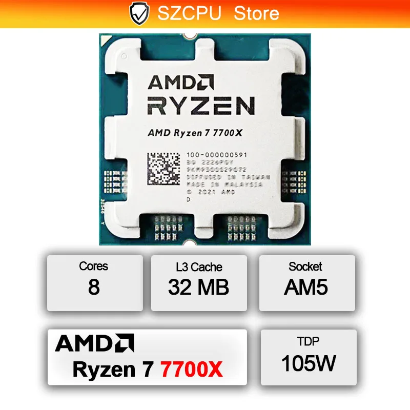 AMD Ryzen 7 7700X 5NM Wysokowy – Amd Cpu Ryzen 7 recenzja i cena