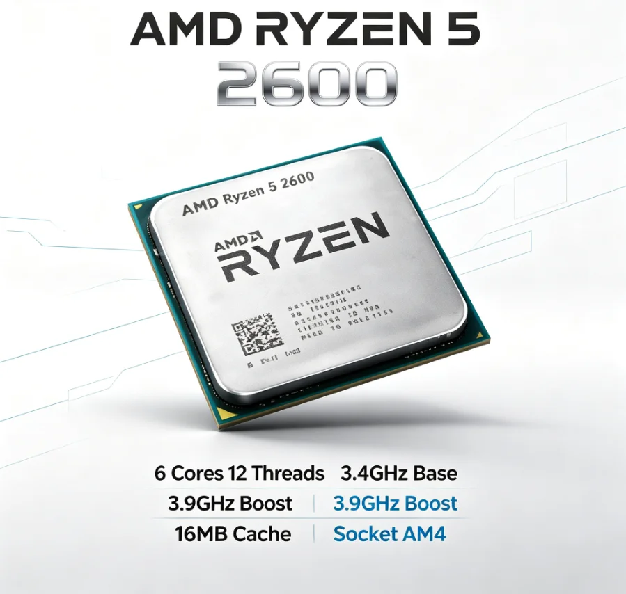 AMD Ryzen 5 2600 Procesor Stac – Pc Gaming Entry recenzja i cena
